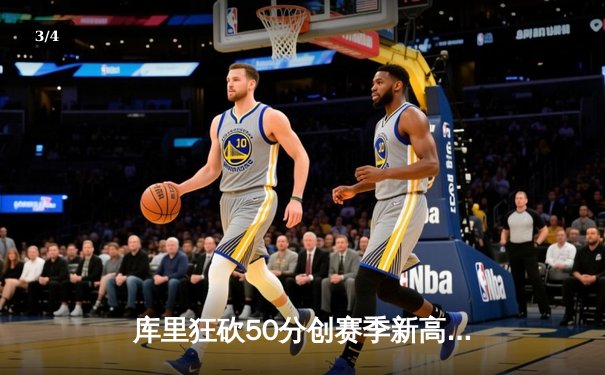 库里狂砍50分创赛季新高，勇士加时险胜国王，系列赛战成2-2平 - 3